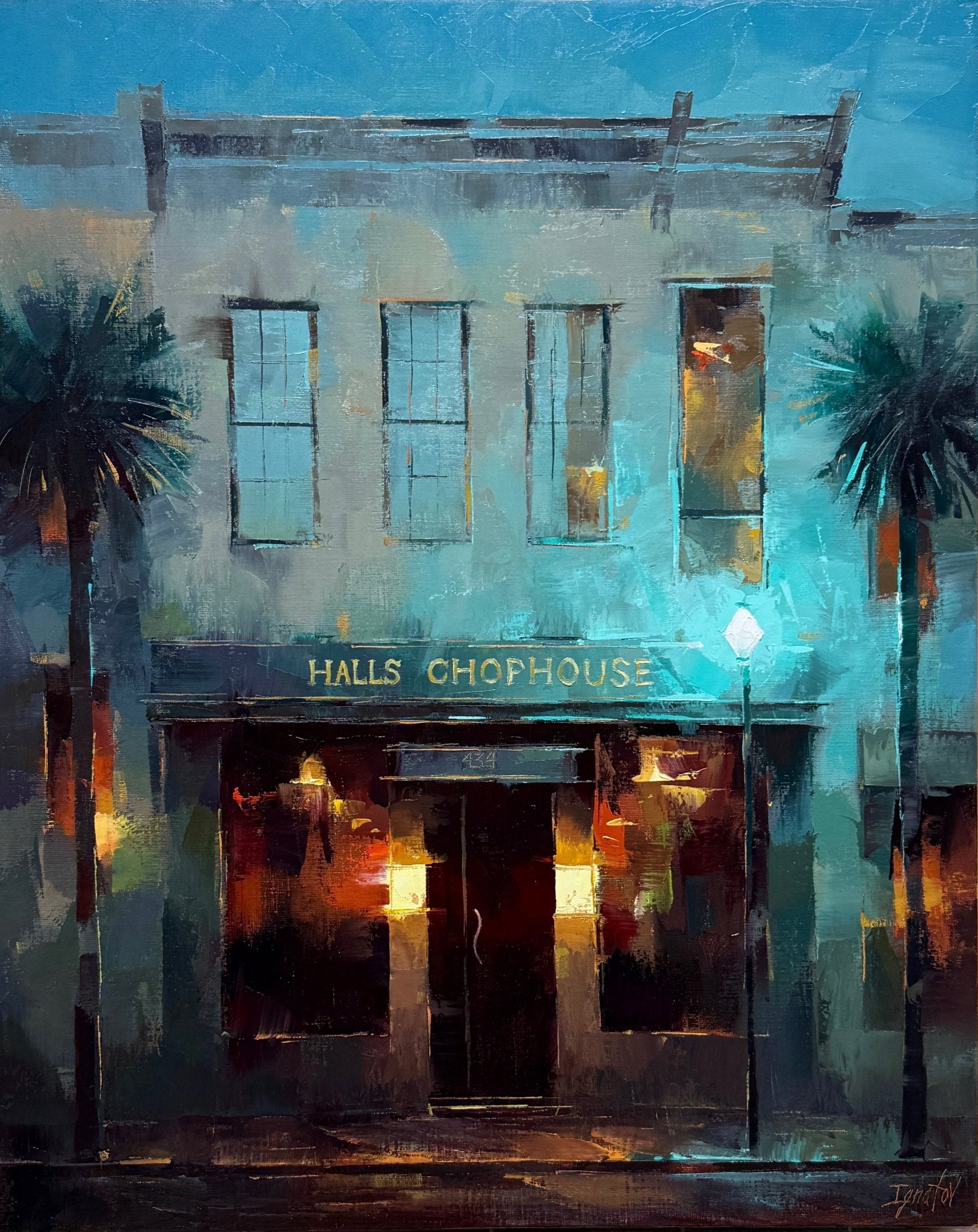 Halls Chophouse by Ignat Ignatov at LePrince Galleries